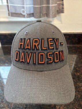 Harley-Davidson Men’s Embroidered Baseball SnapBack Hat NWOT New Era 9forty